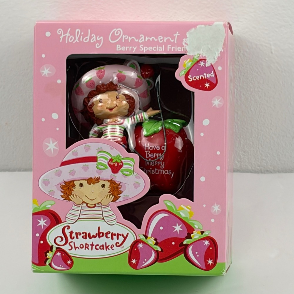 Strawberry Shortcake Berry Special Friendship 2004 American Greetings Ornament